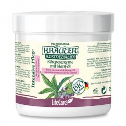 Crema de corp cu ulei de canepa si plante BIO Krauter® pentru regenerarea si hidratarea intensa a pielii