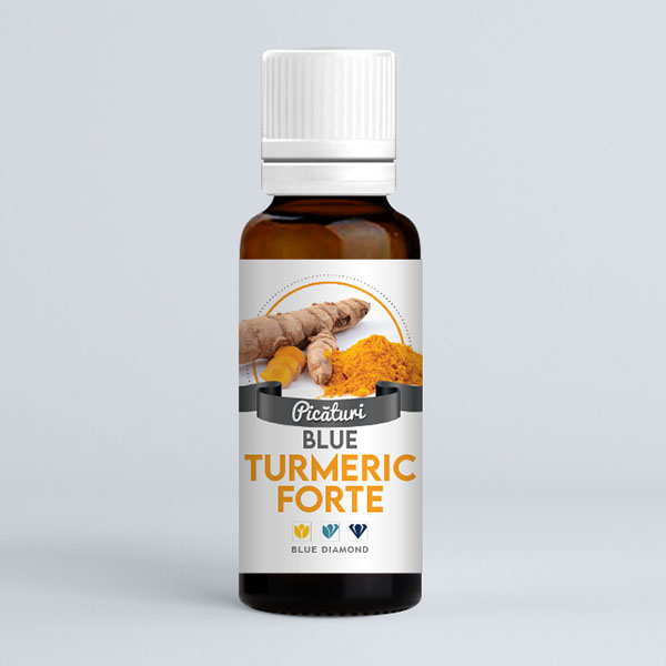 Blue Turmeric Forte Picături - 30ml Blue Turmeric Forte Picături - 30ml