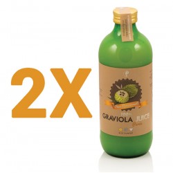 Promo 2 x Graviola Suc/piuree 100%